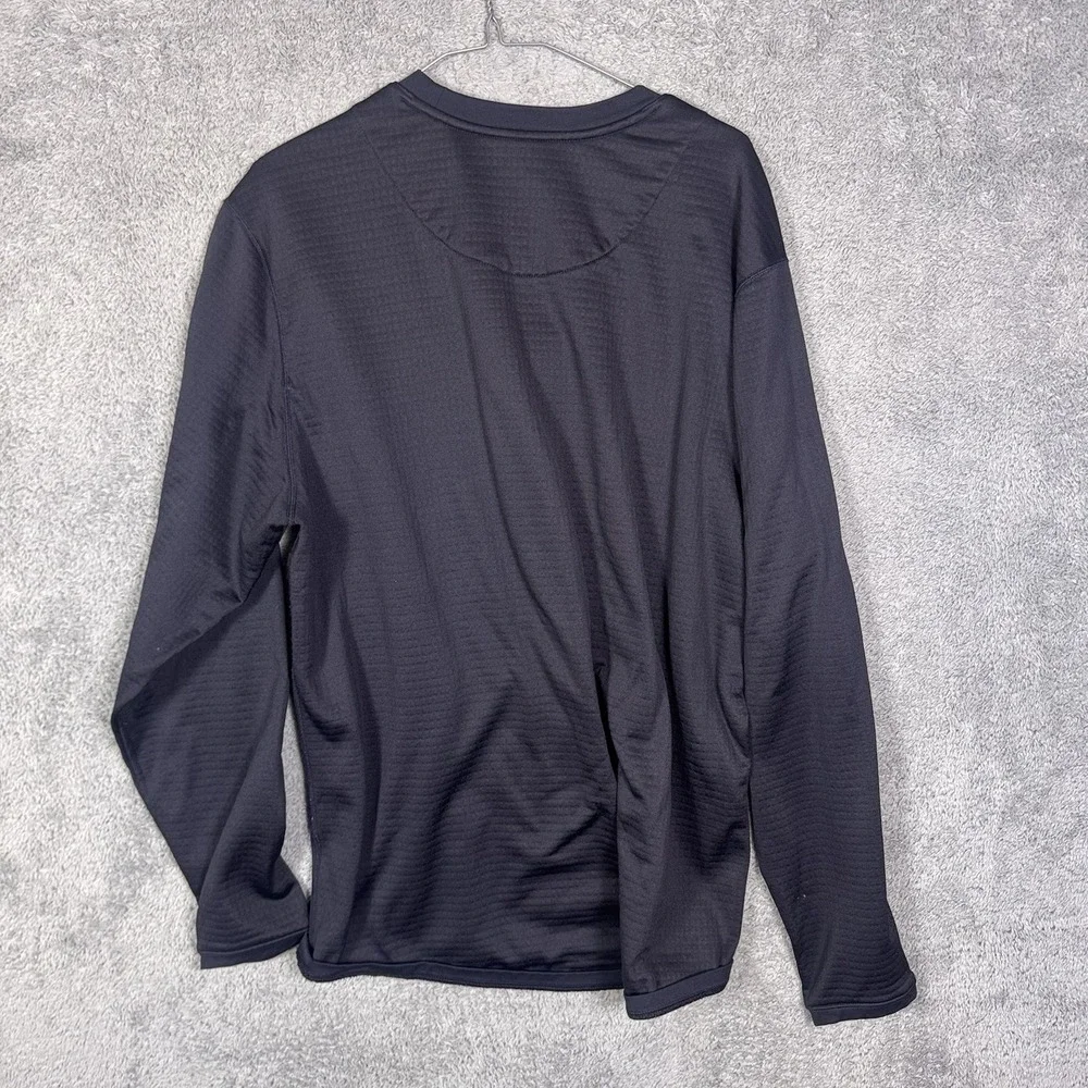 Michigan Wolverines Jordan Sweatshirt Men XL Grid Fleece Stitched Logos Pullover